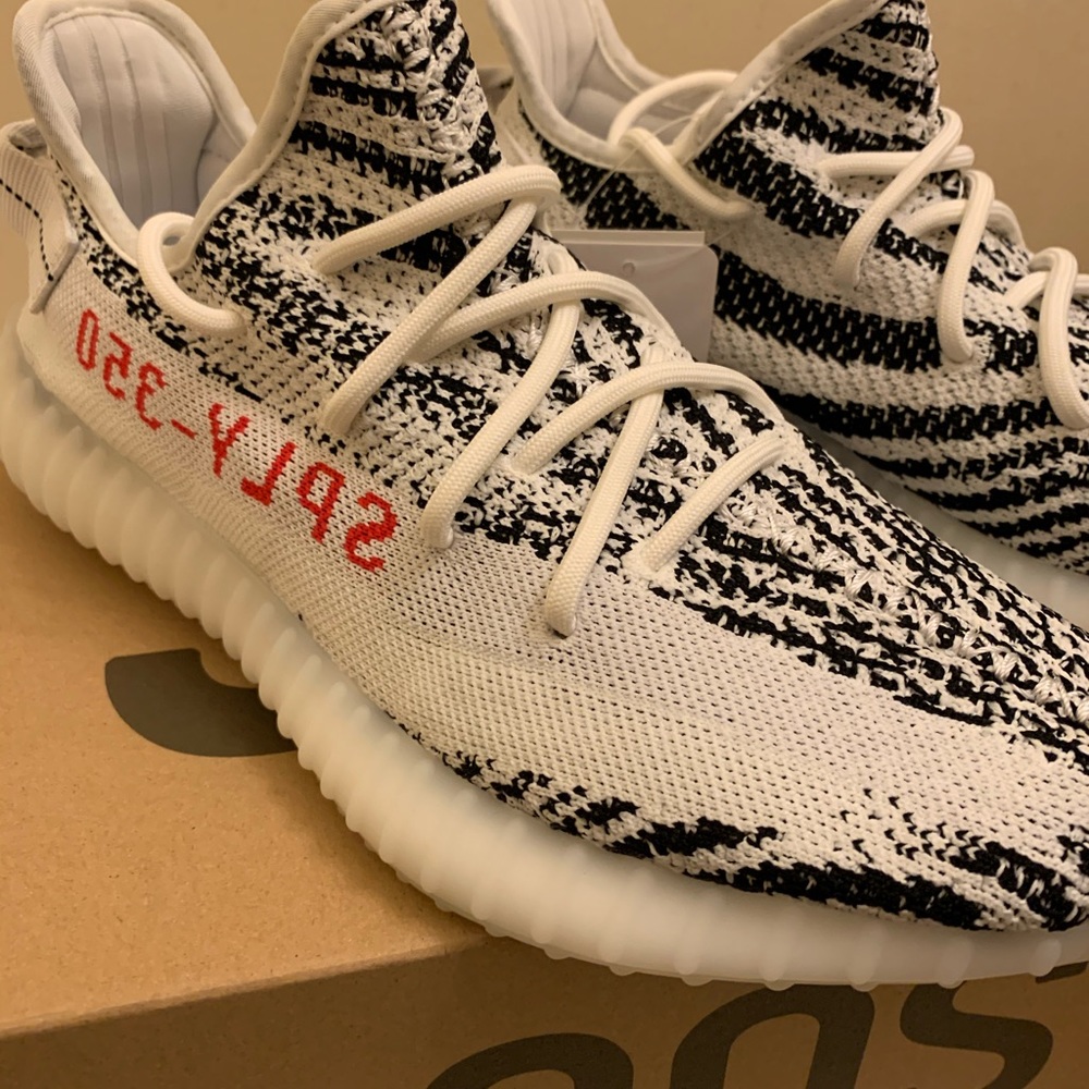 New Adidas Yeezy Boost 350 v2 zebras